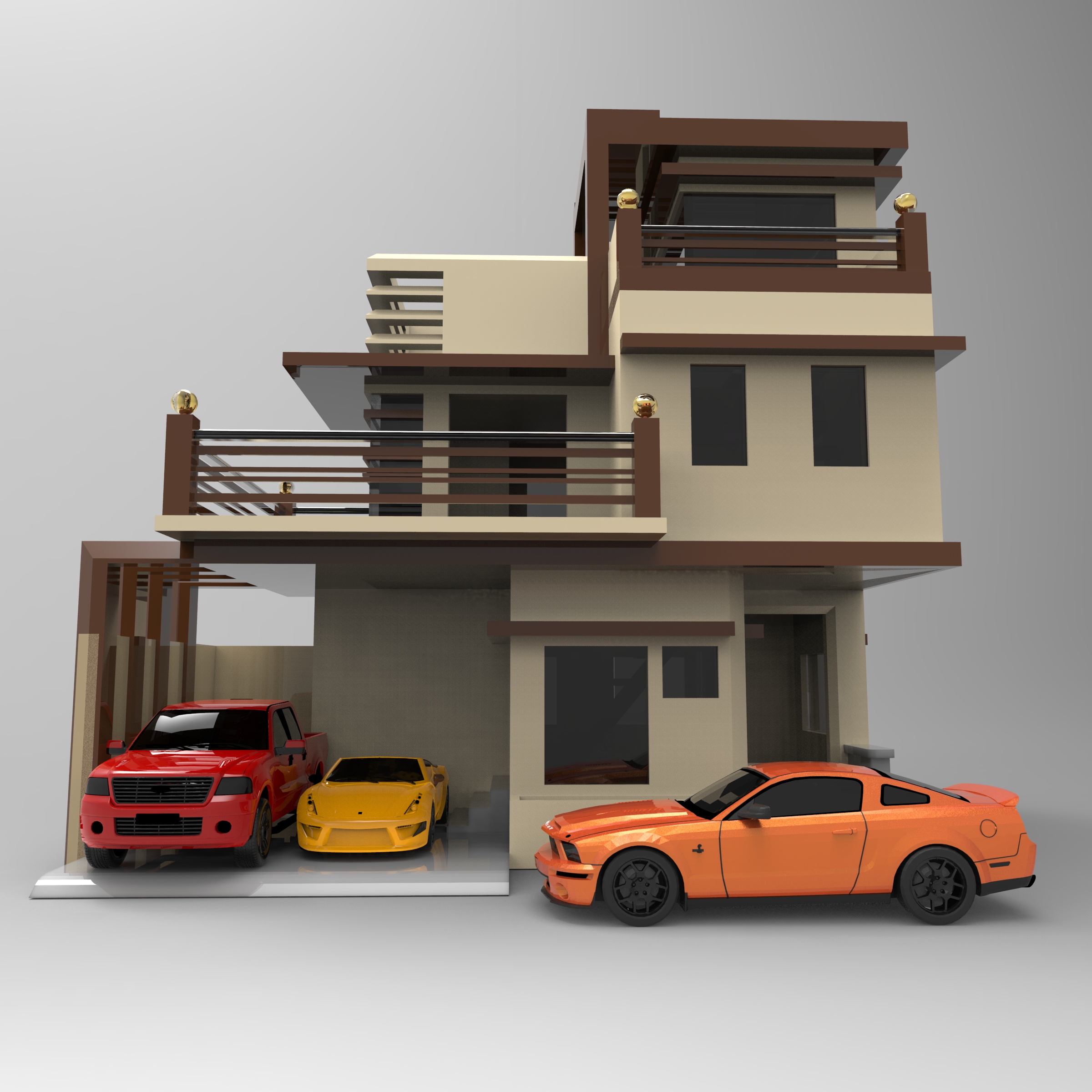 Xyzprinting Free Downloadable 3d Models Art 3d Modern House